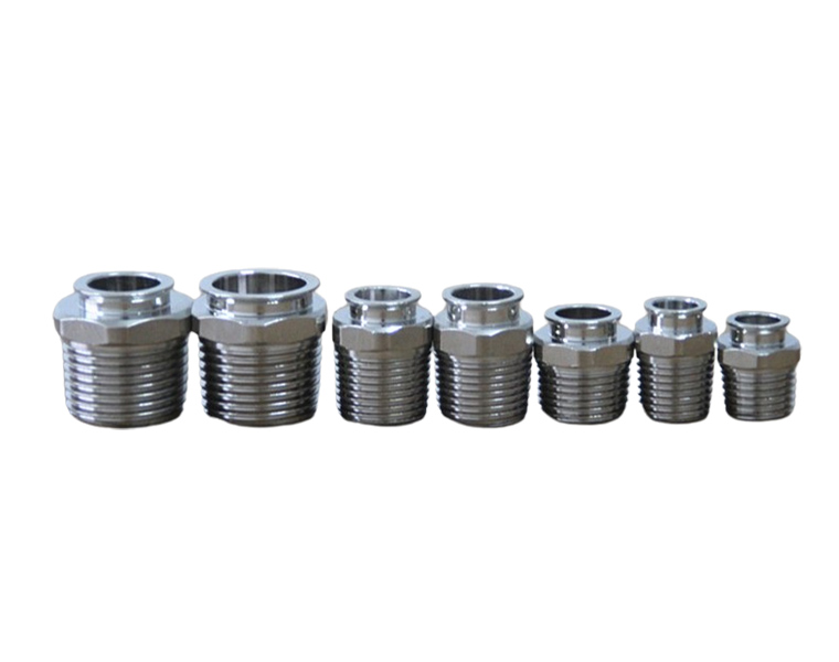 Iron external thread plating machinery fittings, fasteners